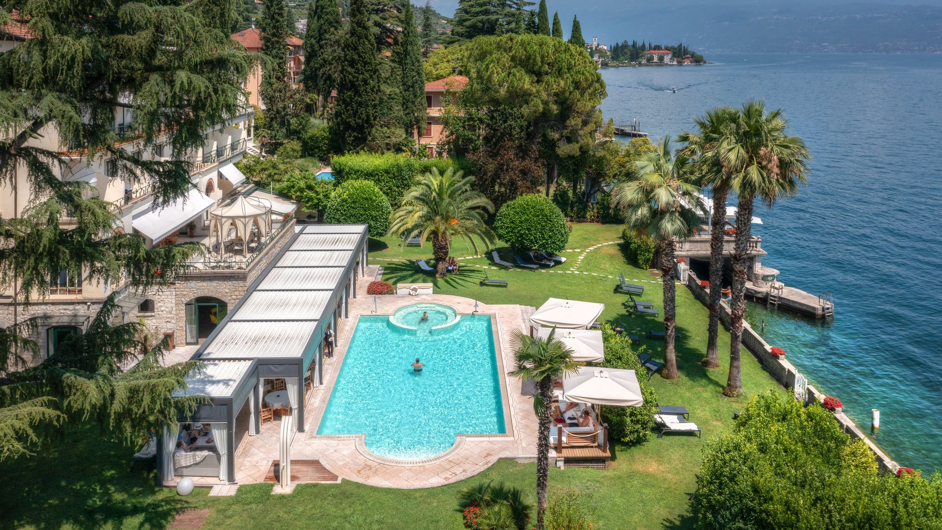 Hotel sul Lago di Garda, sulla sponda bresciana: Villa Capri